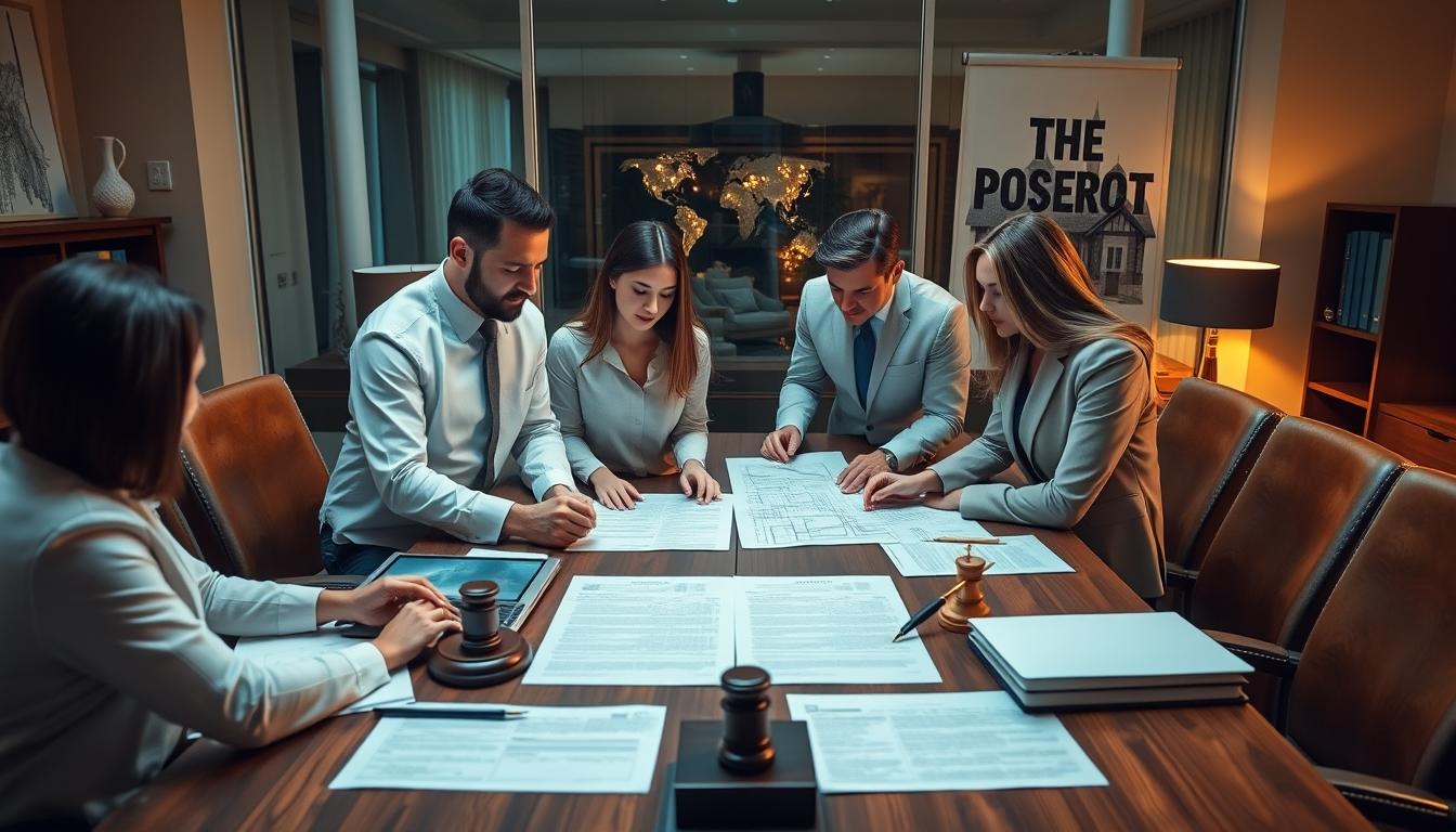 Real estate ownership transfer documents and closing confirmation